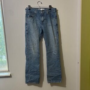 Signature by Levi Strauss Men's Boor Cut  Blue Jeans 29x30